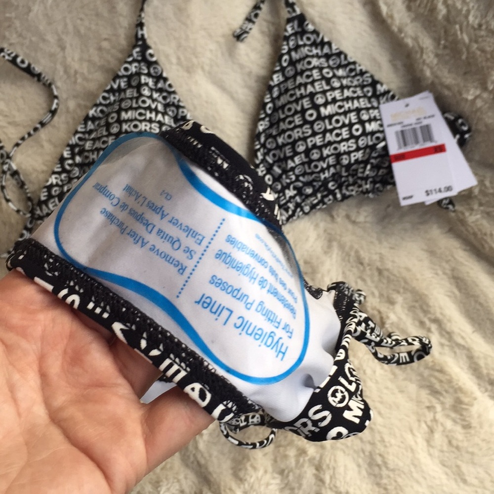 Michael Kors swimsuit bikini “peace” - Picture 5 of 7